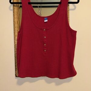 Old Navy Waffle Knit Tank Top